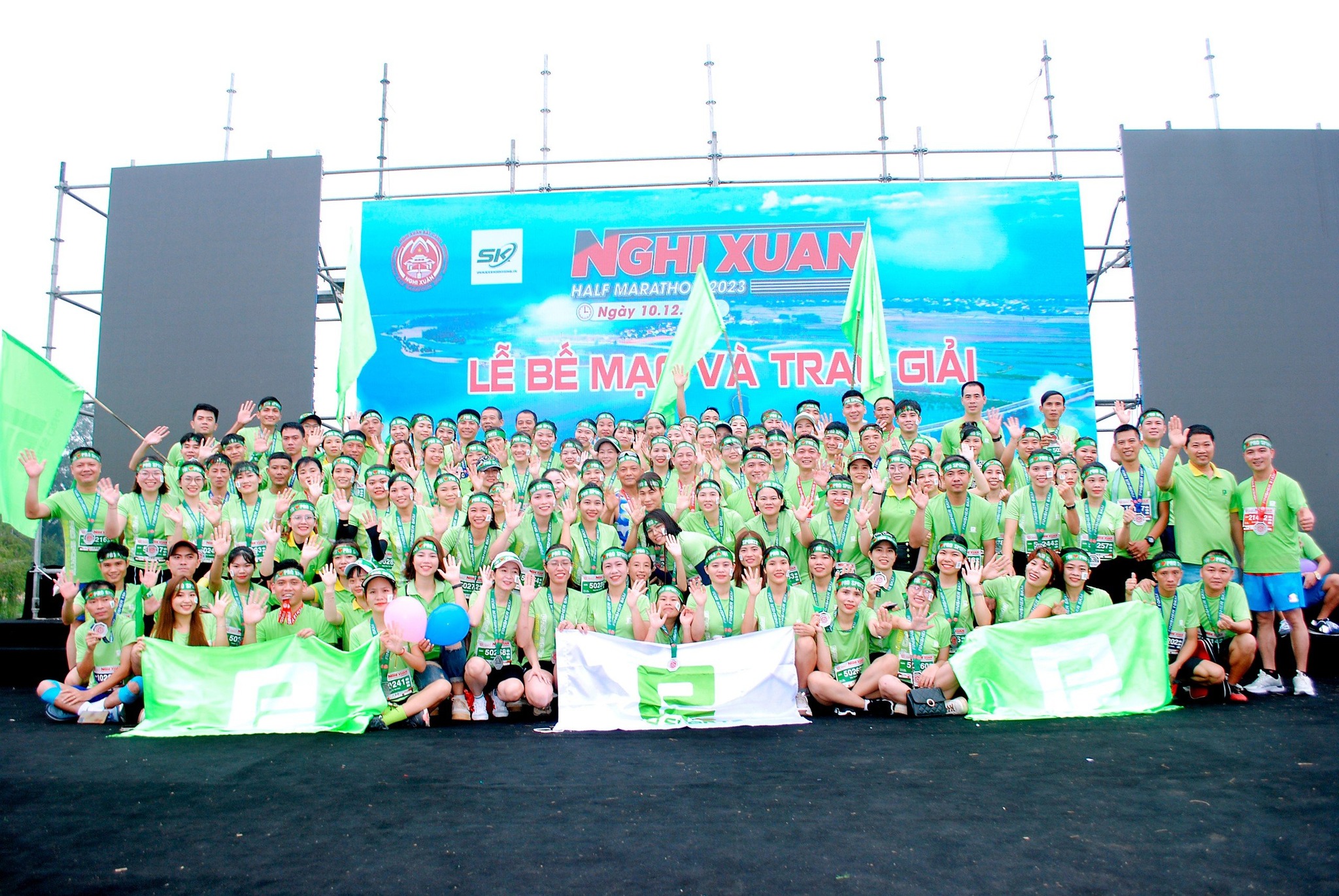 Pro Sports and Memorable Moments at the Nghi Xuan Marathon 2023