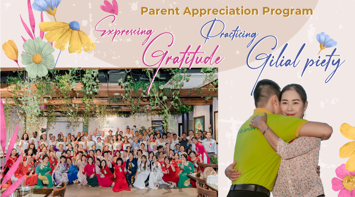 The journey of Gratitude in the Parent appreciation program